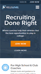Mobile Screenshot of fieldlevel.com